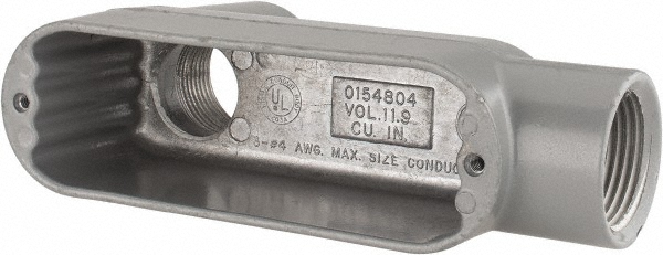Thomas & Betts LB Body, 2" Trade, IMC, Rigid Aluminum Conduit Body - ALB-6
