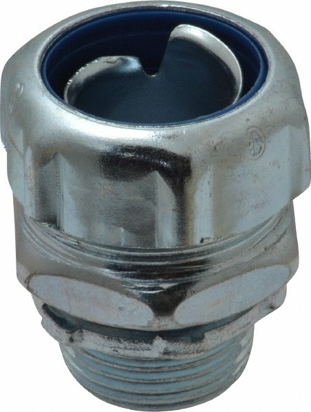 Thomas & Betts Conduit Connector: For EMT, Die Cast Zinc, 3/4" Trade Size - TC222SC