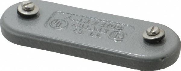 Hubbell Killark 1" Trade, Steel Conduit Body Cover Plate - 370