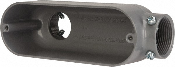 Hubbell Killark LL Body, 1/2" Trade, EMT Aluminum Conduit Body - EBLL-1