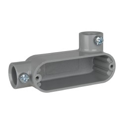 Hubbell Killark LL Body, 1/2" Trade, EMT Aluminum Conduit Body - EBLL-1
