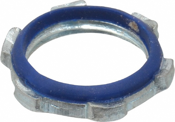 Thomas & Betts Conduit Locknut: For Rigid & Intermediate (IMC), Steel, 1/2" Trade Size - 141SL