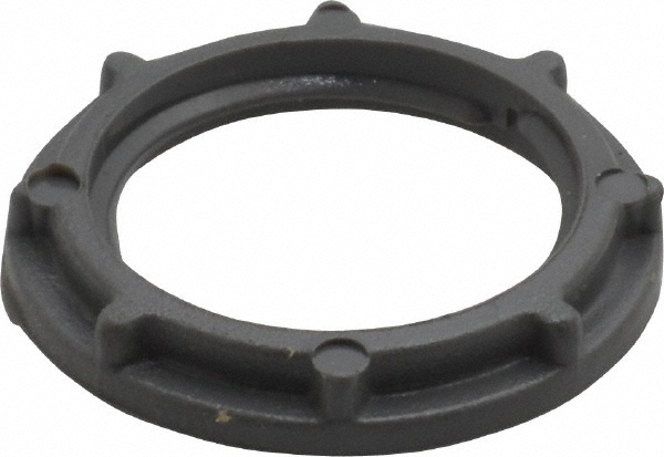 Thomas & Betts Conduit Locknut: For Rigid & Intermediate (IMC), Steel, 1/2" Trade Size - 141SL