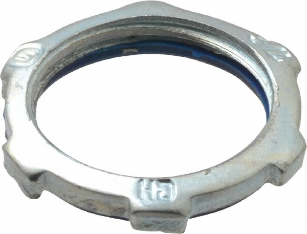 Cooper Crouse-Hinds Conduit Locknut: For Rigid & Intermediate (IMC), Steel, 3/4" Trade Size - 12