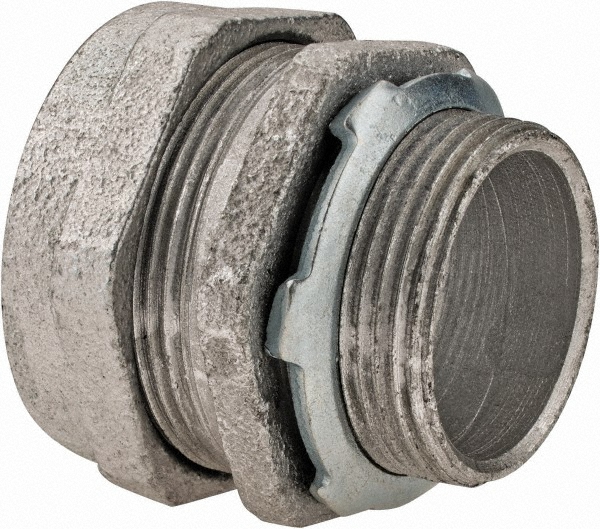 Cooper Crouse-Hinds Conduit Connector: For Rigid & Intermediate (IMC), Malleable Iron, 1-1/4" Trade Size - CPR4
