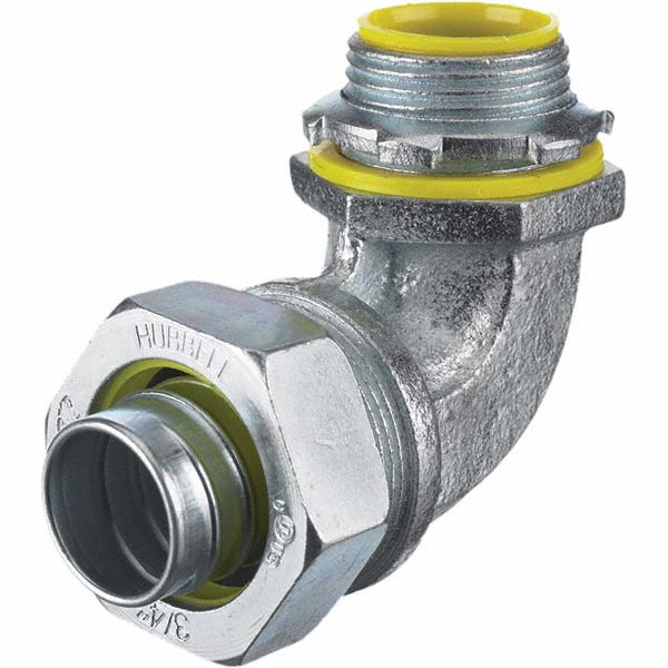 Cooper Crouse-Hinds Conduit Connector: For Rigid & Intermediate (IMC), Malleable Iron, 1-1/4" Trade Size - CPR4