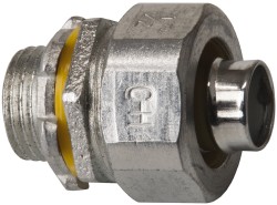 Cooper Crouse-Hinds Conduit Connector: For Rigid & Intermediate (IMC), Malleable Iron, 1-1/4" Trade Size - CPR4