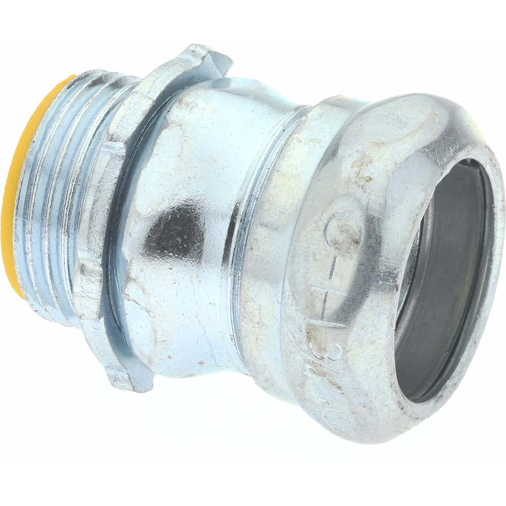Cooper Crouse-Hinds Conduit Connector: For Rigid & Intermediate (IMC), Malleable Iron, 1-1/4" Trade Size - CPR4