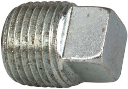 Cooper Crouse-Hinds Conduit Plug: For Rigid & Intermediate (IMC), Cast Iron, 1-1/2" Trade Size - PLG5M