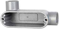 Cooper Crouse-Hinds Form 5, LL Body, 3/4" Trade, EMT, IMC, Rigid Aluminum Conduit Body - LL25 MT