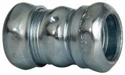 Cooper Crouse-Hinds Conduit Connector: For EMT, Steel, 1/2" Trade Size - 650S