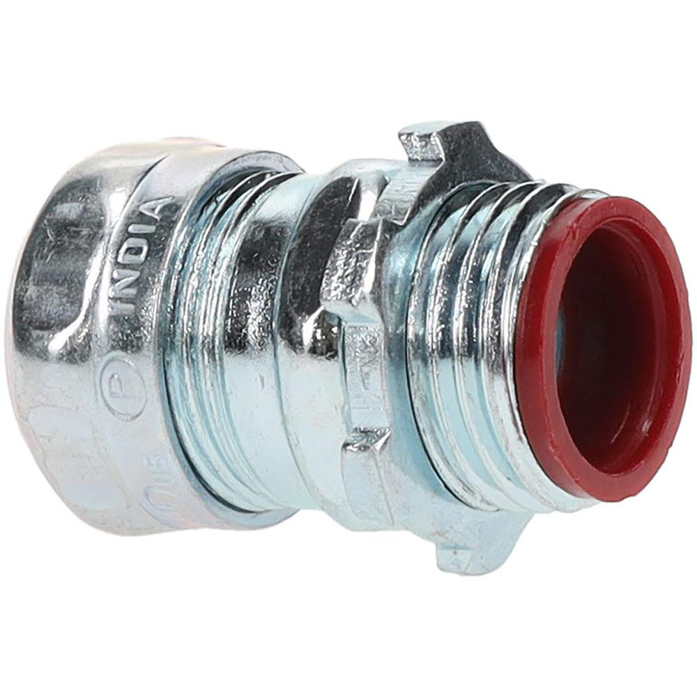 Thomas & Betts Conduit Connector: For EMT, Steel, 1-1/2" Trade Size - 5521-TB