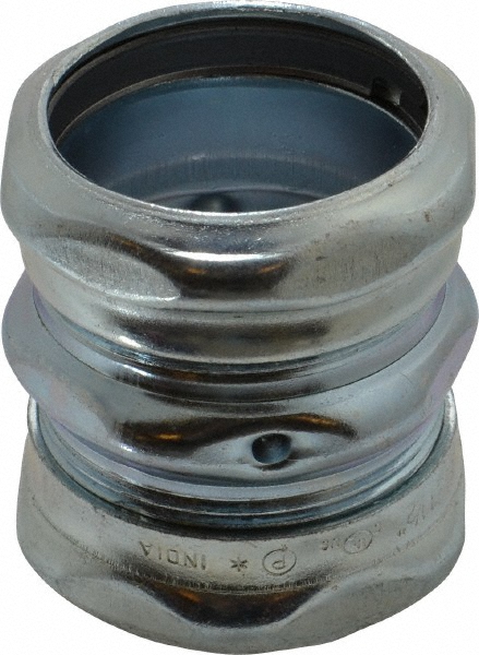Thomas & Betts Conduit Connector: For EMT, Steel, 1-1/2" Trade Size - 5521-TB