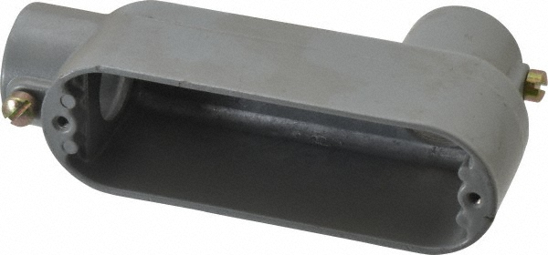 Cooper Crouse-Hinds Form 5, LB Body, 1" Trade, IMC, Rigid Aluminum Conduit Body - LB35