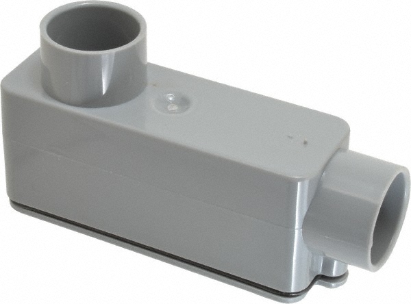 Cooper Crouse-Hinds Form 5, LB Body, 1" Trade, IMC, Rigid Aluminum Conduit Body - LB35