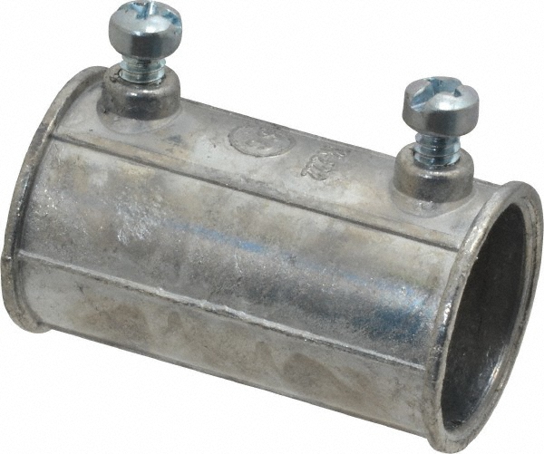 Cooper Crouse-Hinds Conduit Coupling: For EMT, Steel, 1/2" Trade Size - 460