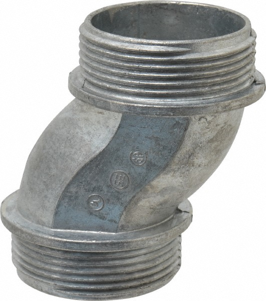 Thomas & Betts Conduit Nipple: For Rigid & Intermediate (IMC), Die Cast Zinc, 1-1/2" Trade Size - HO225