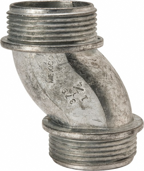 Thomas & Betts Conduit Nipple: For Rigid & Intermediate (IMC), Die Cast Zinc, 1-1/2" Trade Size - HO225