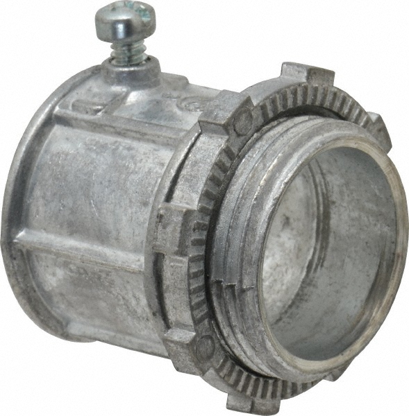 Thomas & Betts Conduit Coupling: For EMT, Die Cast Zinc, 1/2" Trade Size - TK221SC