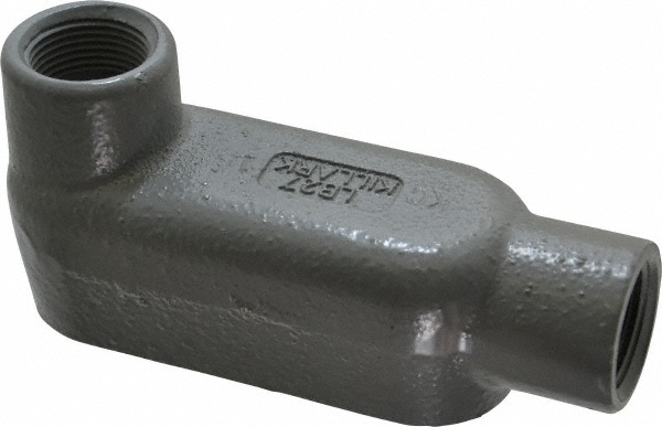 Thomas & Betts LB Body, 1-1/4" Trade, IMC, Rigid Aluminum Conduit Body - ALB-4