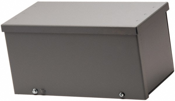 nVent Hoffman 6" High x 6" Wide x 36" Long, Screw Mount Solid Wall Wire Duct - F66T136GVPWK