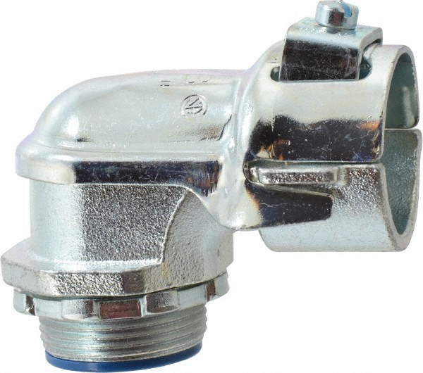 Thomas & Betts Conduit Connector: For FMC, Malleable Iron, 1-1/2" Trade Size - 3139