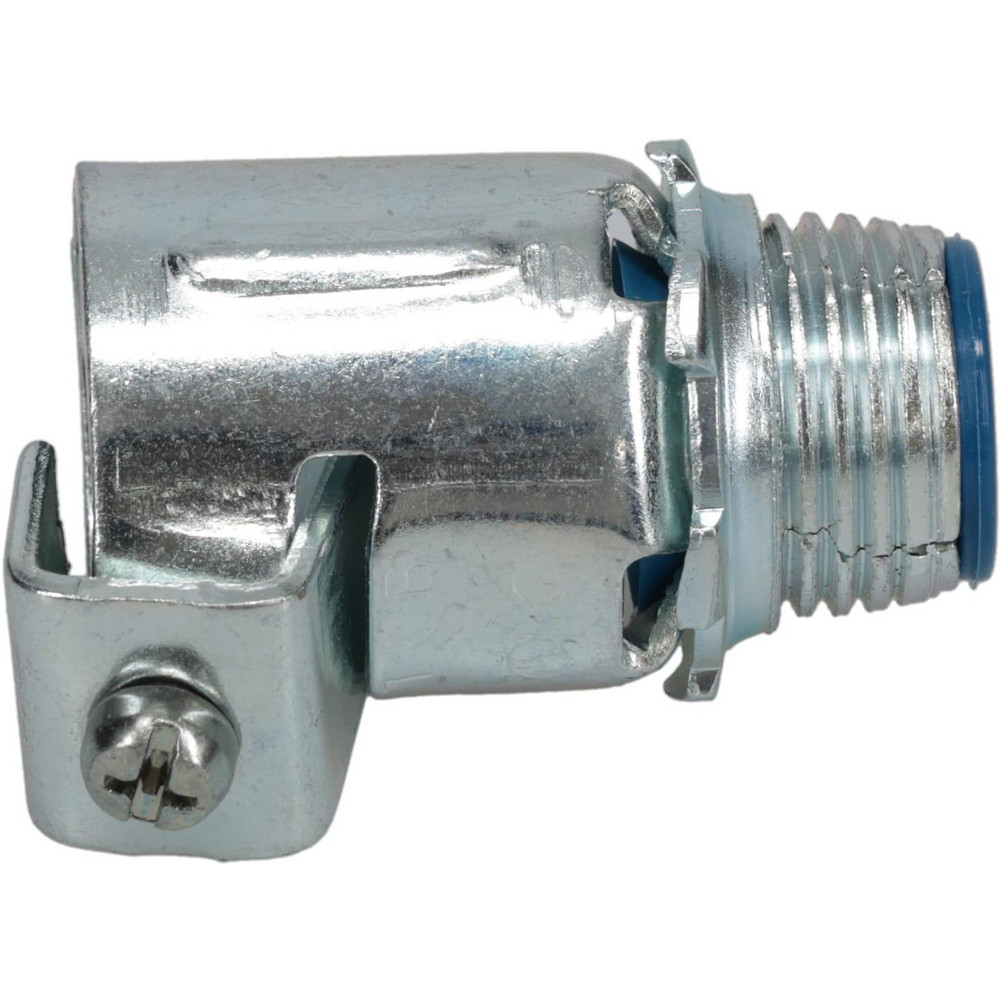 Thomas & Betts Conduit Connector: For FMC, Malleable Iron, 1-1/2" Trade Size - 3139