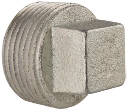 Cooper Crouse-Hinds Conduit Plug: For Rigid & Intermediate (IMC), Cast Iron, 1/2" Trade Size - PLG1M