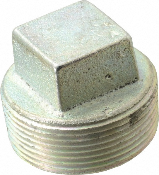 Cooper Crouse-Hinds Conduit Plug: For Rigid & Intermediate (IMC), Cast Iron, 1/2" Trade Size - PLG1M