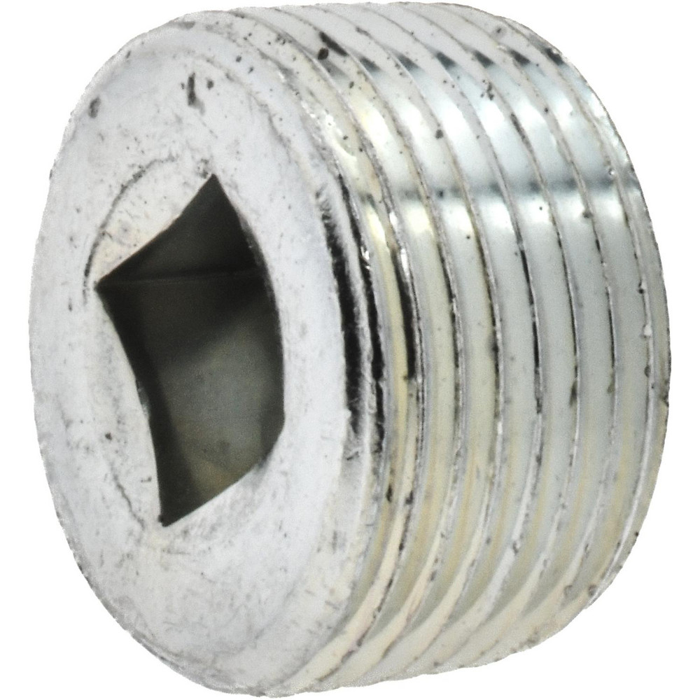 Cooper Crouse-Hinds Conduit Plug: For Rigid & Intermediate (IMC), Cast Iron, 1/2" Trade Size - PLG1M
