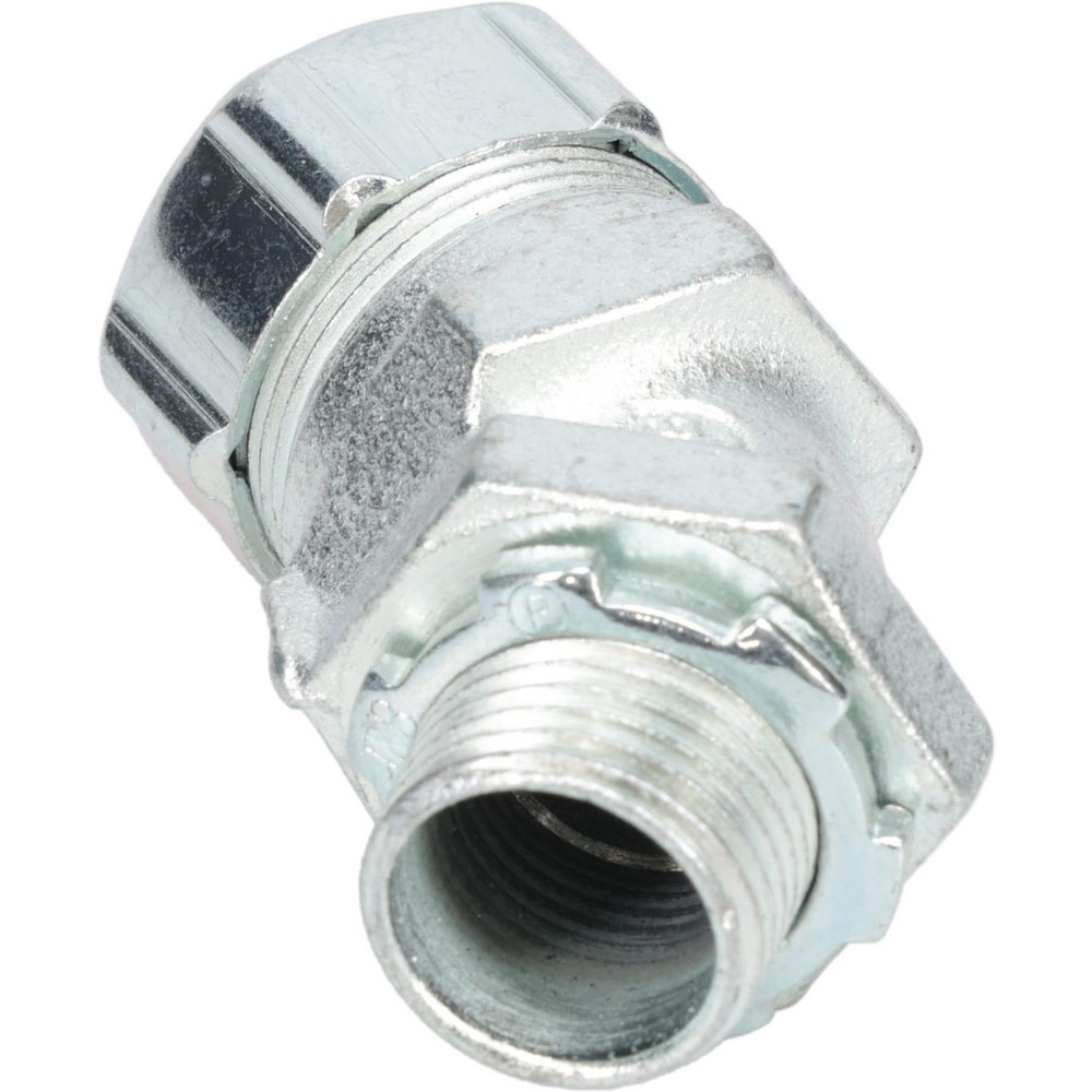 Thomas & Betts Conduit Connector: For Liquid-Tight, Malleable Iron, 1/2" Trade Size - 5242