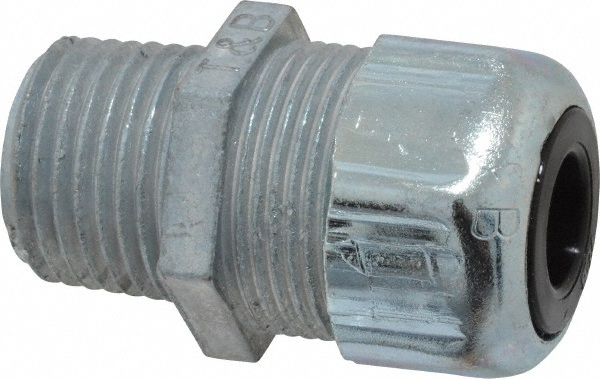 Thomas & Betts Conduit Connector: For EMT, Die Cast Zinc, 3/4" Trade Size - TC212SC