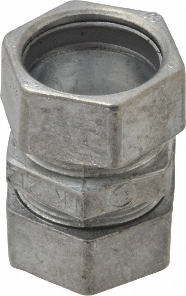 Thomas & Betts Conduit Connector: For EMT, Die Cast Zinc, 3/4" Trade Size - TC212SC