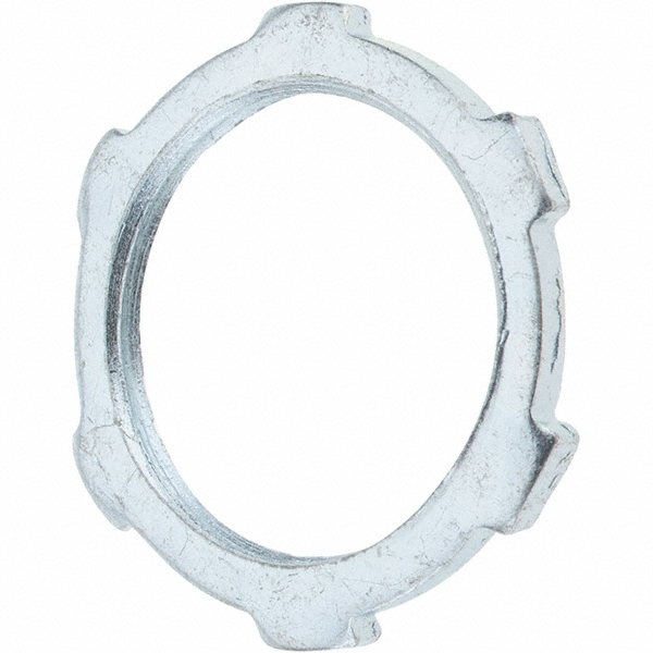 Cooper Crouse-Hinds Conduit Locknut: For Rigid & Intermediate (IMC), Steel, 1-1/4" Trade Size - 14