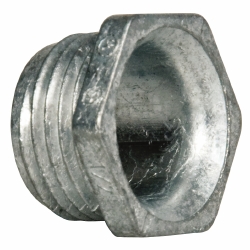 Thomas & Betts Conduit Nipple: For Rigid & Intermediate (IMC), Die Cast Zinc, 1/2" Trade Size - HO221