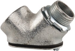 Cooper Crouse-Hinds Conduit Elbow: For Rigid & Intermediate (IMC), Malleable Iron, 3/4" Trade Size - 821
