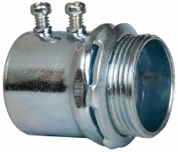 Cooper Crouse-Hinds Conduit Connector: For EMT, Steel, 3/4" Trade Size - 451