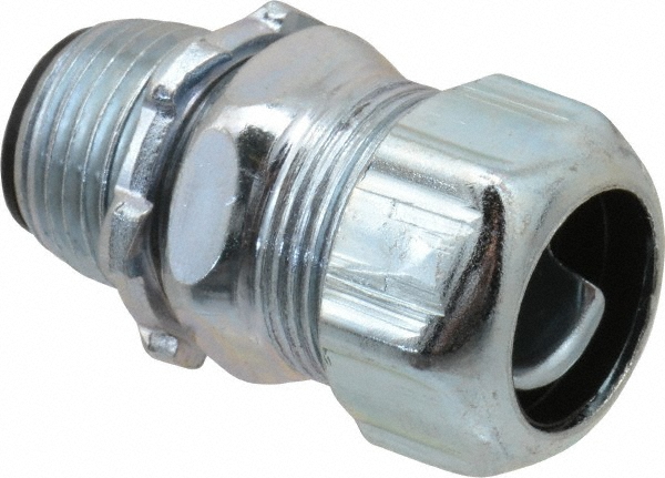 Thomas & Betts Conduit Connector: For Liquid-Tight, Steel, 2" Trade Size - 5337