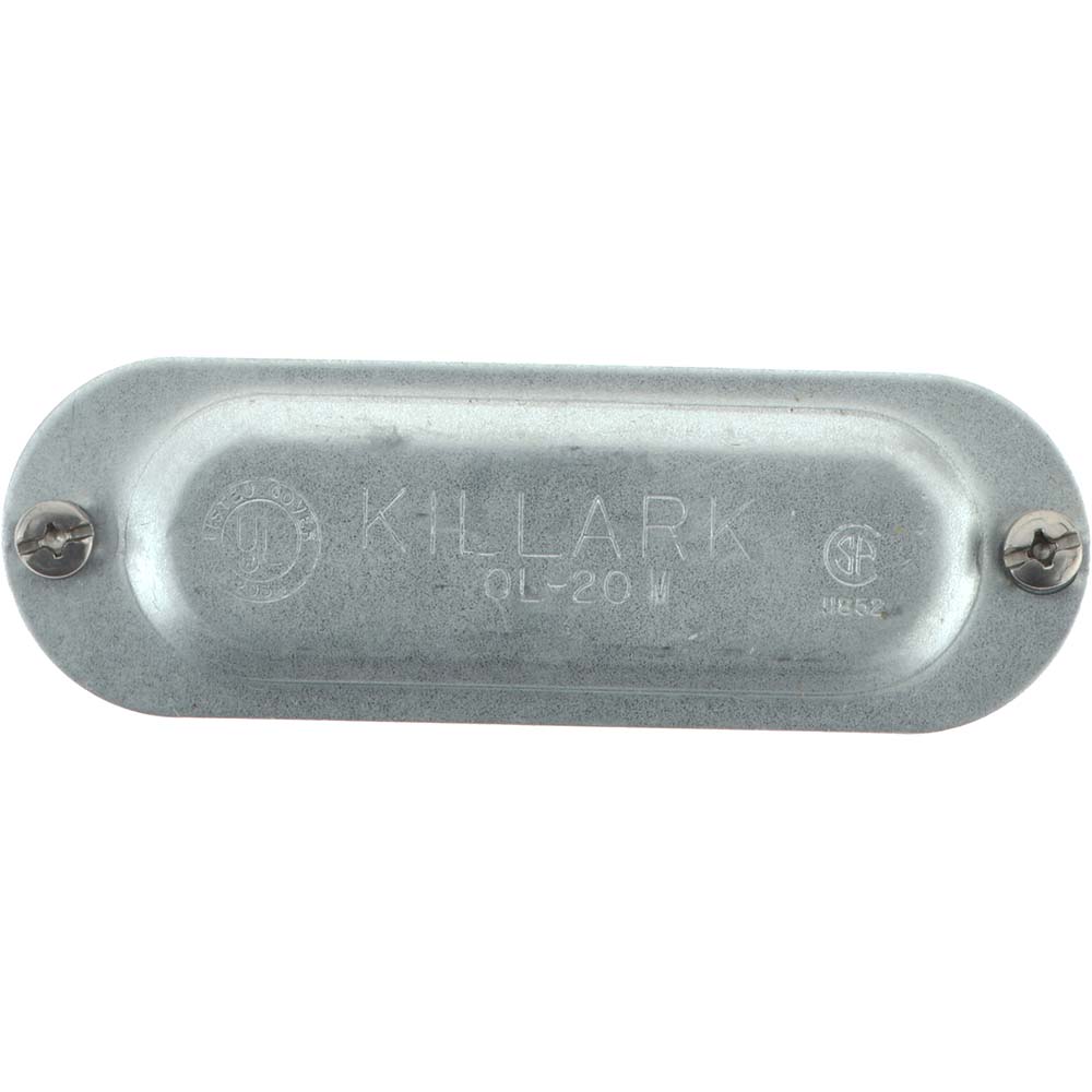 Value Collection 1/2" Trade, Steel Conduit Body Cover Plate - BD--17890-CC