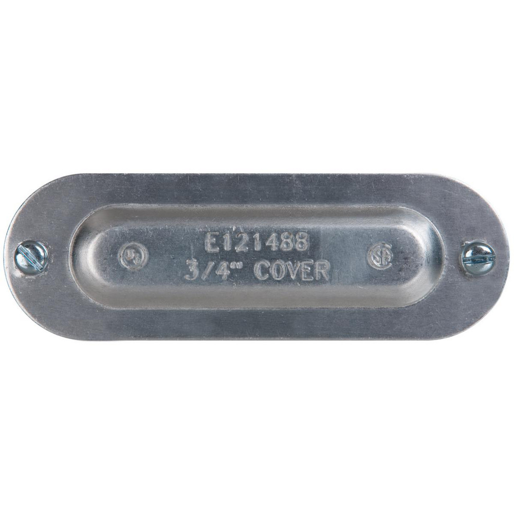 Value Collection 1/2" Trade, Steel Conduit Body Cover Plate - BD--17890-CC