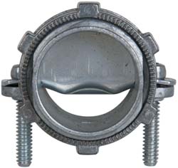 Thomas & Betts Conduit Connector: For FMC, Malleable Iron, 1" Trade Size - 256