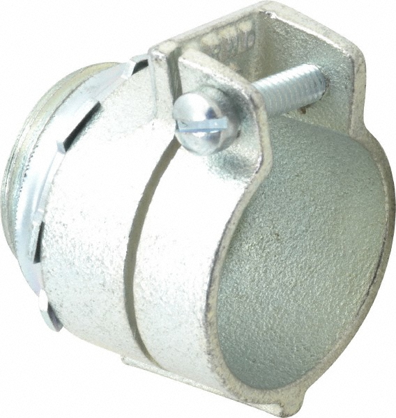 Thomas & Betts Conduit Connector: For FMC, Malleable Iron, 1" Trade Size - 256