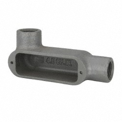 Thomas & Betts LL Body, 1-1/2" Trade, IMC, Rigid Aluminum Conduit Body - ALL-5