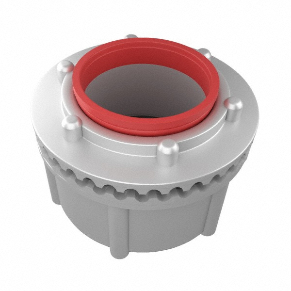 Thomas & Betts Conduit Hub: For Rigid & Intermediate (IMC), Zinc, 3/4" Trade Size - H075-TB