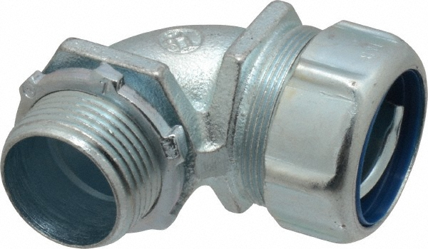 Thomas & Betts Conduit Connector: For FMC, Malleable Iron, 1" Trade Size - 3137
