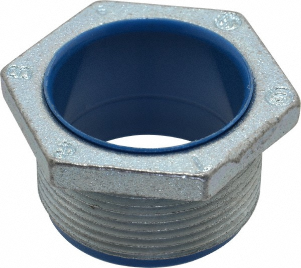 Value Collection Conduit Nipple: For Rigid & Intermediate (IMC), Malleable Iron, 1-1/2" Trade Size - BD-17404