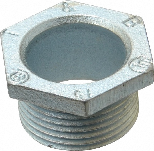 Value Collection Conduit Nipple: For Rigid & Intermediate (IMC), Malleable Iron, 1-1/2" Trade Size - BD-17404