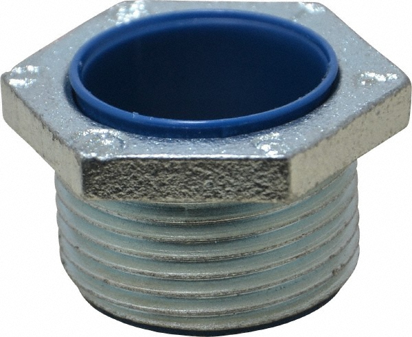 Value Collection Conduit Nipple: For Rigid & Intermediate (IMC), Malleable Iron, 1-1/2" Trade Size - BD-17404