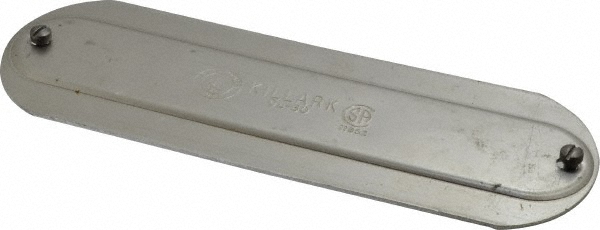 Cooper Crouse-Hinds 2" Trade, Steel Conduit Body Cover Plate - K200S