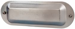 Cooper Crouse-Hinds 2" Trade, Steel Conduit Body Cover Plate - K200S
